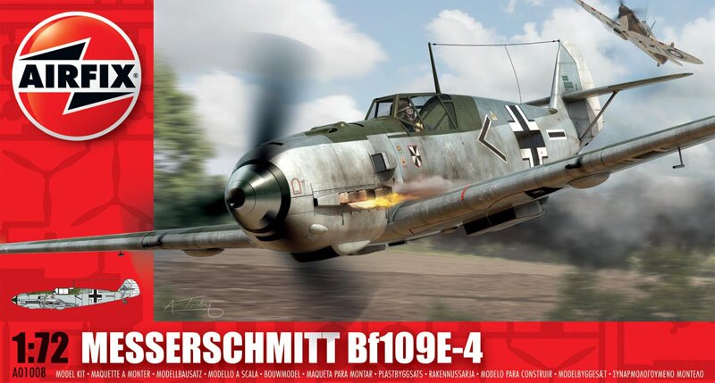 модель Самолет Messerschmitt Bf109E